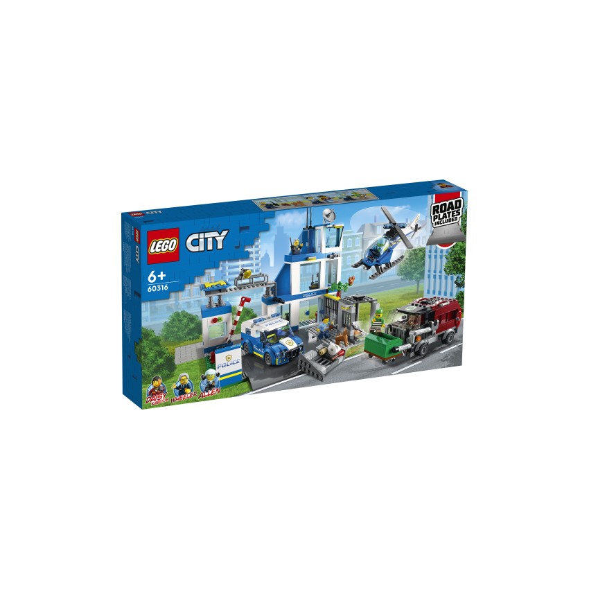 LEGO City 60316 Posterunek...
