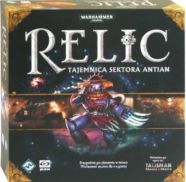 Relic Tajemnica Sektora Antian - odkryj tajemnice gry planszowej Relic Tajemnica Sektora Antian - odkryj tajemnice gry planszowej