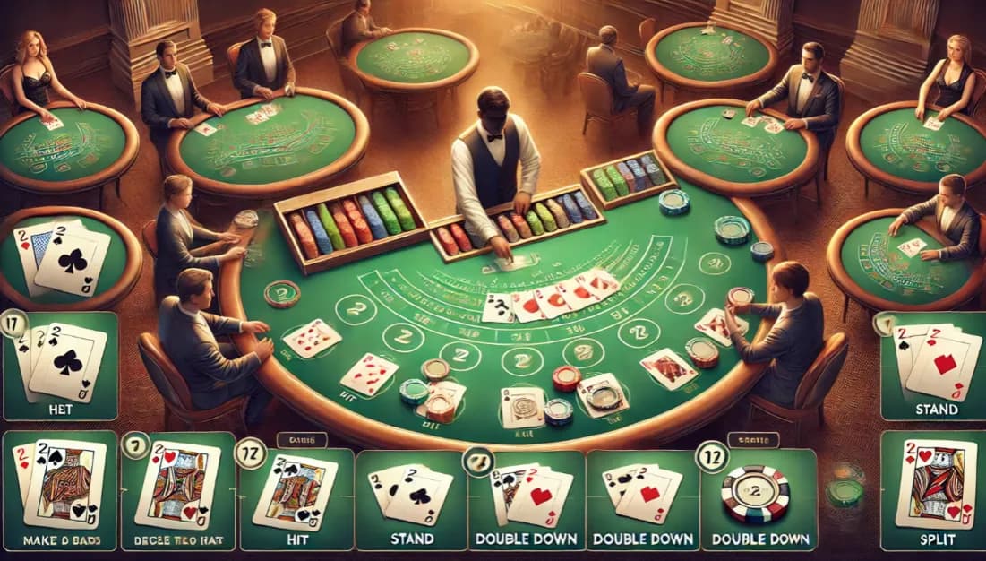 Jak grać w blackjacka: Zasady, strategie i błędy do uniknięcia Jak grać w blackjacka: Zasady, strategie i błędy do uniknięcia