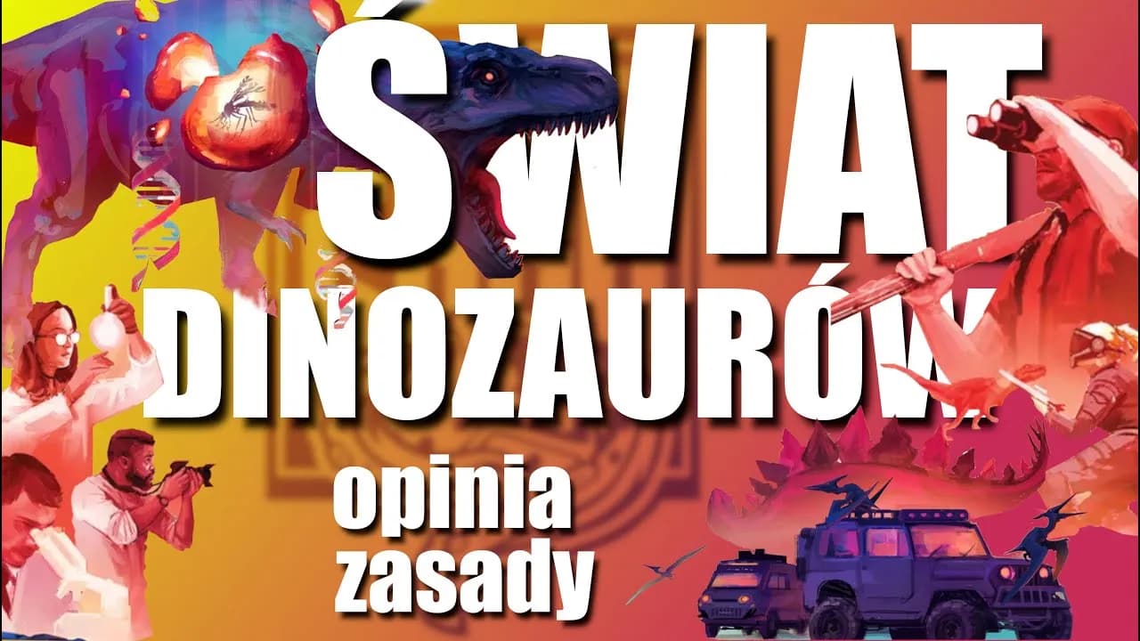 Świat dinozaurów gra planszowa - poznaj zasady i elementy rozgrywki Świat dinozaurów gra planszowa - poznaj zasady i elementy rozgrywki
