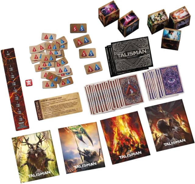 Talisman: Magia i Miecz - Odkryj tajemnice 5 edycji i dodatków Talisman: Magia i Miecz - Odkryj tajemnice 5 edycji i dodatków